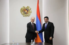 Ալեն Սիմոնյանը Գերտ Յան Կուպմանի հետ քննարկել է Հայաստանի տնտեսական դիվերսիֆիկացման խնդիրը