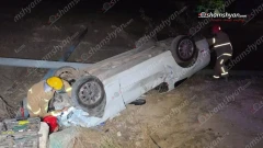 Վթար Մեծամորում. Ford Mustang-ը գլխիվայր շրջվել է․ կա 1 զոհ․ 4 վիրավորներից մեկը հղի կին է․ Toyota-ի վարորդը եղել է ոչ սթափ