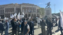 В Риме таксисты вышли на акцию протеста из-за роста цен на топливо