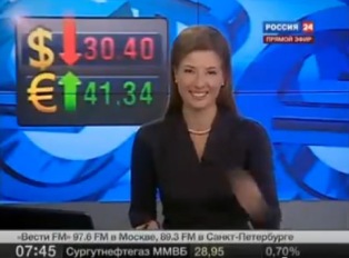 TV host burst out laughing in live newscast (video)