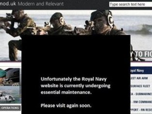 Хакеры взломали сайт ВМС Великобритании