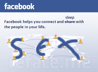 Facebook порождает ранний секс