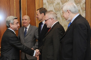 OSCE Minsk Group Co-Chairs presented report of OSCE mission to Armenian Presiden