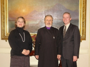 Australian party leader visits Armenian Patriarchate of Constantinople