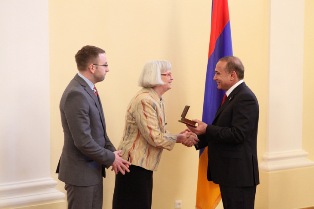 Շվեդ պատգամավորները պարգեւատրվել են ՀՀ ԱԺ Պատվո մեդալով