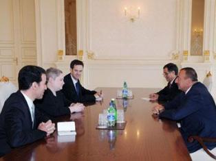 US official, Azerbaijan president discuss Karabakh peace process