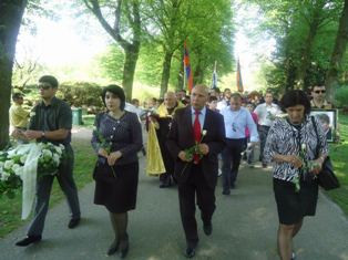 Ամստերդամում եւ Ասսենում նշել են հայոց ցեղասպանության 96-րդ տարելիցը