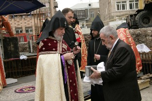 Կատարվել է Երեւանի Ս. Աննա եկեղեցու հիմնարկեքը