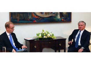 Armenian FM receives Swedish minister of migration