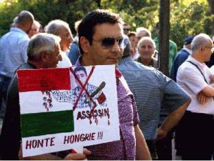 Hundreds stage demonstration across Hungarian Embassy in France (VIDEO, PHOTOS)