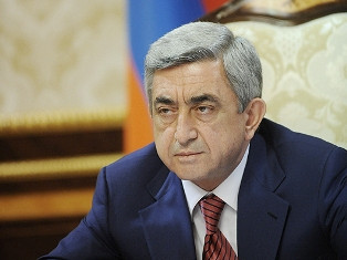 Հայաստանի նախագահը մեկնել է Լեռնային Ղարաբաղ