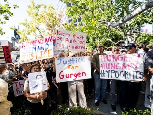World continues to protest Safarov’s extradition and subsequent pardon (PHOTOS)
