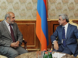 Հայաստանի նախագահն ընդունել է ԵՄ հատուկ ներկայացուցչին