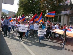 March honoring Gurgen Margaryan held in Stepanakert- PHOTO