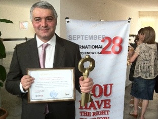 Armenian MFA receives “Golden Key”