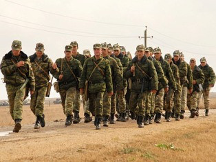 Российские военнослужащие испытывают в горах Армении новую методику оценки физич