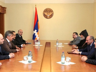 Արա Աբրահամյանը Արցախում է