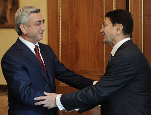 Armenian President receives UNWTO Secretary General