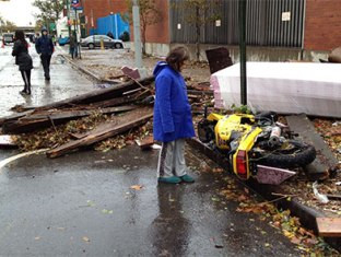 Sandy hurricane left New York Armenian helpless