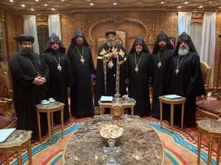Mother See of Etchmiadzin delegation attends enthronement of new Coptic Pope