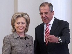 Clinton and Lavrov discuss situation in Syria