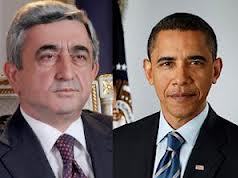 Armenian President extends condolences to Obama