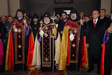 Բանակի օրվա առիթով Մայր Աթոռում պատարագ է մատուցվել