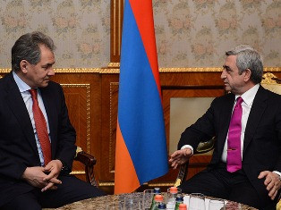 ՀՀ նախագահն ու ՌԴ պաշտպանության նախարարը քննարկել են ռազմատեխնիկական համագործակց