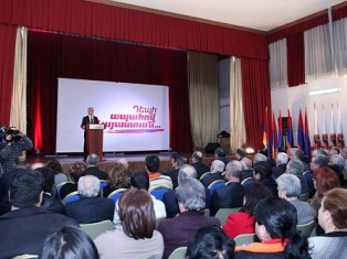 Արտակ Դավթյան. Սերժ Սարգսյանի նախընտրական ծրագրում կարեւոր տեղ են զբաղեցնում անվ
