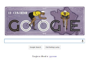 Google-ի հերթական Doodle-ը նվիրված է «Տուր դը Ֆրանս» հեծանվավազքին