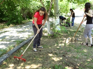 «Ավելի մաքուր Երեւան»-ը Հաղթանակ զբոսայգում էր