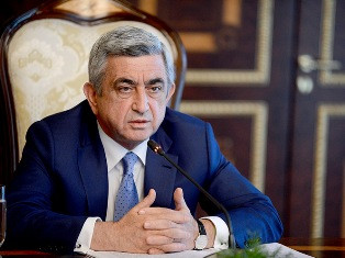 Russia’s Putin congratulates Armenia’s Sargsyan on birthday