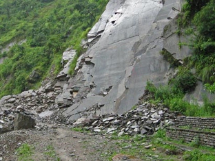 Սողանք Քարահունջ գյուղում