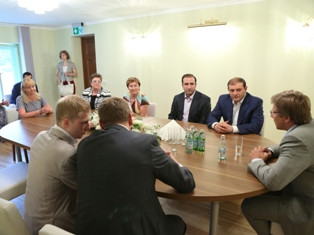 Yerevan Mayor meets with colleagues invited to Latvian capital city