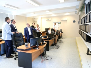 Yerevan Mayor visits center of surveillance in Riga