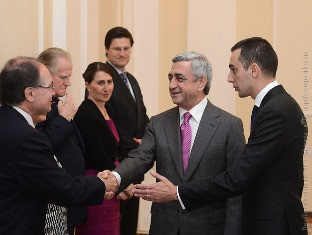 Australian MPs meet with Armenian President