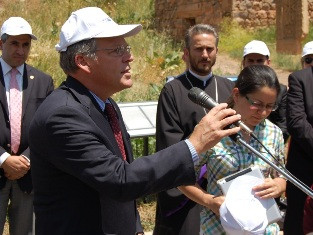 Մետաքսի ճանապարհի սեվծովյան միջանցքի ծրագրի բացումը Նորավանքում