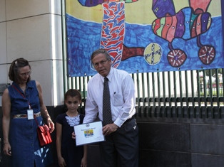 U.S. Ambassador congratulates Armenian photographers and artists whose work is o