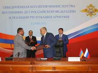 Armenian police to help enforce law during Sochi Olympics in Russia