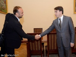 Armenia’s deputy PM receives World Bank official