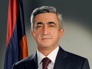 Armenian President congratulates Kyrgyz counterpart