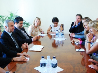 Դանիացի պատգամավորները հանդիպել են ԼՂՀ խորհրդարանի խոսնակի հետ
