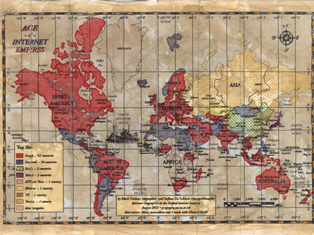 Armenia on “Age of Internet Empires” map