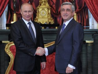 Սերժ Սարգսյանը շնորհավորել է Վլադիմիր Պուտինի ծննդյան օրը