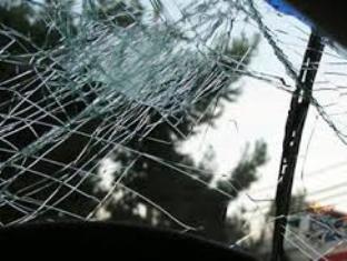 «Տոյոտա Պրադո»-ն բախվել է էլեկտրասյանը