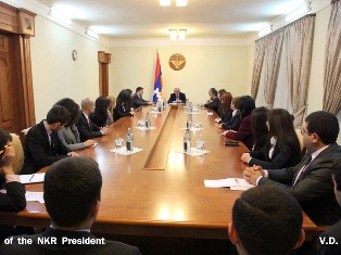 Բակո Սահակյանը Հայաստանի ԱԳՆ դիվանագիտական դպրոցի ունկնդիրներին ներկայացրել է ԼՂ