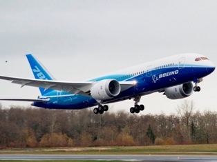 Միեւնույն օրը Boeing 787 Dreamliner-ի արդեն երրոդ օդանավը իր նշանակետին չի հասնո