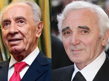 Israeli president invites Charles Aznavour for lunch