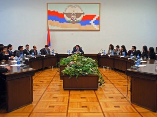 Դիվանագիտական դպրոցի ունկնդիրների ուսումնական այցն Արցախ