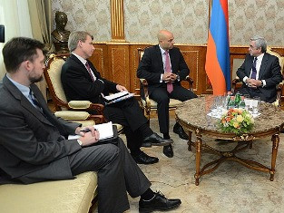 Armenian president and NATO special representative discuss cooperation